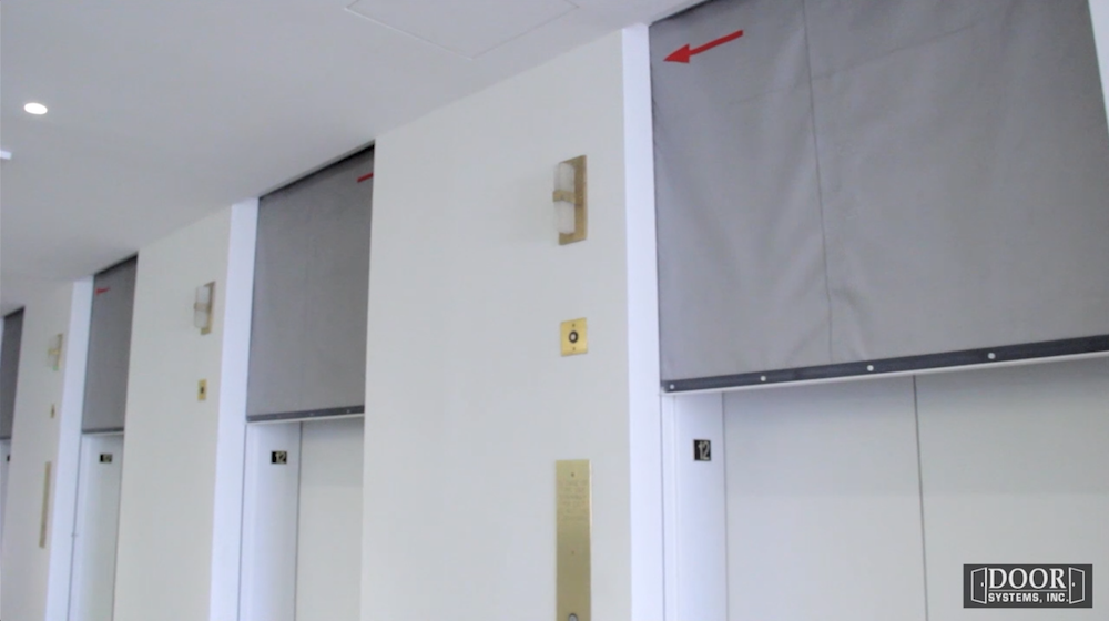 Photo of Elevator Fire Curtain System